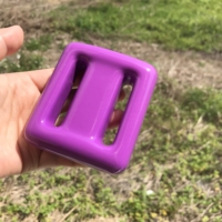Poids de plongée Scuba en vinyle violet pour sports de plein air, équipement de plongée en gros, poids de ceinture de haute qualité de 0,5 kg à 1,5 kg