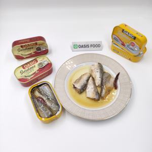 Venda quente de sardinhas enlatadas populares, rico em peixe enlatado de ômega-3, fornecedor chinês - Product Image 3