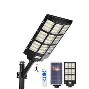 Solar Street <b>Lights</b> Outdoor Parking Lot <b>Lights</b> 8000W Dusk to Dawn Commercial <b>LED</b> Solar Powered Street <b>Lights</b> with <b>Motion</b> <b>Sensor</b> - Product Image 1
