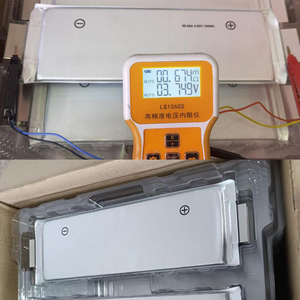 แบตเตอรี่ NMC 3.7V กึ่งโซลิดสเตต 55Ah 111.4Ah 123Ah แบตเตอรี่ลิเธียมไอออนแบบชาร์จได้ชนิด Pouch Cell - Product Image 6
