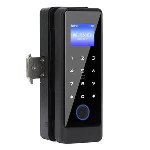 Verrouillage de porte étanche numérique sans poignée avec mot de passe Bluetooth Smart Home TUYA Control Metal Door Lock Smart Rim lock - Product Image 4