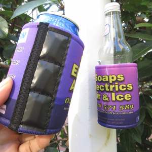 Neoprene Magnetic Stubby Cooler Holder with 3-5pcs Stronger Magnets Custom Can Cooler - Product Image 2