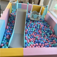 Piscina de Pelotas Redonda Personalizada para Niños, Piscina de Pelotas de Espuma para Bebés, Piscina de Pelotas de Esquina