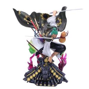Pirate mer roi pays toit Sauron Kimono trois couteaux flux en boîte Animation fait à la main PVC modèle <span class=keywords><strong>jouet</strong></span> nouveau 1:8 échelle fantaisie science-fiction - Product Image 5