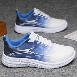 รองเท้ากีฬาแบบสวมใส่ได้หลากหลาย น้ำหนักเบา กันลื่น รุ่นใหม่รับฤดูใบไม้ผลิ ระบายอากาศได้ดี เหมาะสำหรับผู้ชาย ใส่ลำลองหรือวิ่งได้ - Product Image 5