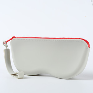Sac de rangement pour lunettes en silicone personnalisé OEM/ODM, à la mode, avec fermeture éclair, étanche, anti-poussière pour lunettes de soleil - Product Image 6