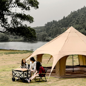 DDP pronto In magazzino tende a campana Glamping di lusso all'aperto personalizzate <span class=keywords><strong>Tepee</strong></span> a cupola per <span class=keywords><strong>il</strong></span> campeggio familiare - Product Image 3