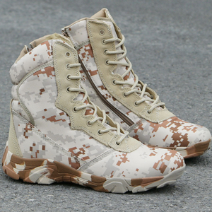 TSB07 Stock and Customized Outdoor Sports Hunting Camping <b>Hiking</b> Camouflage Tactical <b>Boots</b> - Product Image 4