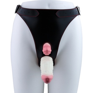 Vibrador Doble con Correa para Mujer, Dildo Usable como Ropa Interior, Tapón Anal para Mujer, Juguete Sexual para Parejas Lesbianas, Vibradores Dildos - Product Image 6