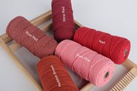 Cordon en macramé naturel, corde en coton, fil en macramé