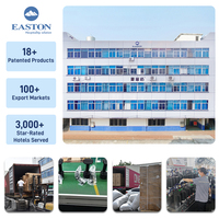 Mini-réfrigérateur EASTON avec porte en verre noir, idéal pour les hôtels et les bureaux, parfait pour les boissons et les glaces.