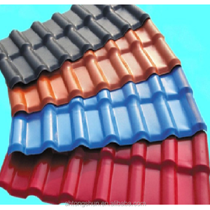 Vật liệu lợp mái Tuổi thọ cao Ngói nhựa tổng hợp Vật liệu xây dựng cho công viên và nhà nông thôn - Product Image 3