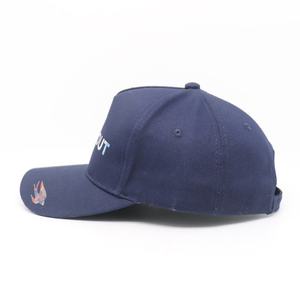 Gorra de Béisbol de 5 Paneles Personalizada de Alta Calidad 100% Algodón, Bordado a Mano, Deportiva, Unisex, MOQ Bajo, Diseño Herringbone - Product Image 3