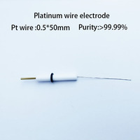 Contre-électrode auxiliaire électrode de fil de platine électrode de platine