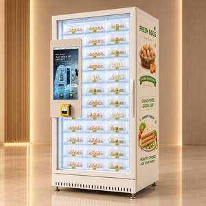 Máquina Expendedora Automática de Fruta Fresca OEM/ODM con Pantalla Publicitaria, Gabinete Refrigerado Inteligente y Lector de Tarjetas PAX/NAYAX - Product Image 3