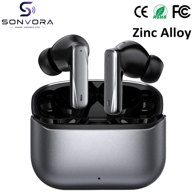 Wholesale Customized YXG-530 Zinc Alloy In-Ear Earphones V6.0 Wireless Earbuds with AI Call Noise Cancellation and LED Display