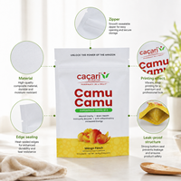 Sachet d'emballage Doypack pour cacahuètes, pochette verticale refermable en Mylar, emballage en aluminium avec fermeture éclair