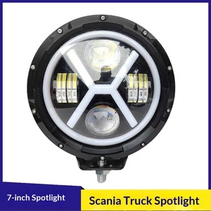 Faro LED Cuadrado de 9 Pulgadas para Camioneta o Furgoneta, Modificado, <span class=keywords><strong>con</strong></span> <span class=keywords><strong>Luz</strong></span> Alta y Baja, Señal de Giro Secuencial - Product Image 4