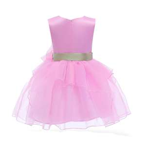 Nouvelle Robe Enfant Fille en Maille avec Pompon et Nœud Papillon Style Euro-Américain, Tendance et Nouveauté du Marché Chinois - Product Image 4