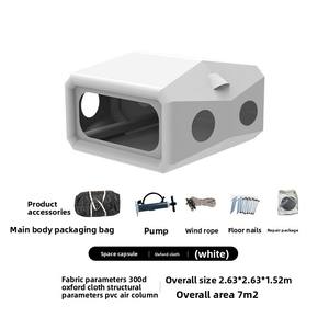 Tente <span class=keywords><strong>gonflable</strong></span> de capsule spatiale légère portative coupe-vent et imperméable faite d'Oxford pour la nuit de <span class=keywords><strong>camping</strong></span> en plein air - Product Image 6