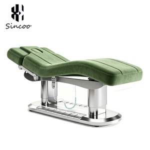 Cama de Masaje de Alta Calidad para Tratamientos de <span class=keywords><strong>Spa</strong></span> con Calefacción y Vibración Silla Médica para Salón de Belleza Cama Facial para Pestañas Camilla de Masaje Eléctrica - Product Image 6