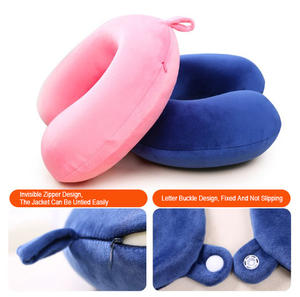 Almohada de Viaje Portátil en Forma de U con Reposacabezas, Precio Directo de Fábrica, Función para Dormir y Alivio del Dolor, Almohada Posicionadora - Product Image 4
