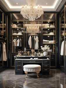 Moderno Sistema de Organización de Armarios, Armario de Ropa Personalizado para Dormitorio, Vestidor - Product Image 2