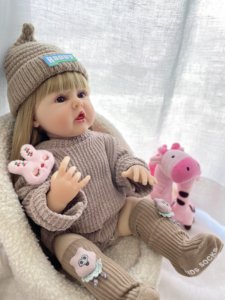 Botas Cvin Sara Nrgritos Tutti Material Dollirn Bonnie Interactivas <span class=keywords><strong>Hoomai</strong></span> Maqqui Lifesize Reborn Dolls - Product Image 6