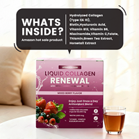 Collagène liquide Lifeworth, peptides de collagène, compléments alimentaires pour la peau, les cheveux et les ongles des femmes adultes, éclaircissement de la peau, bien-être, beauté