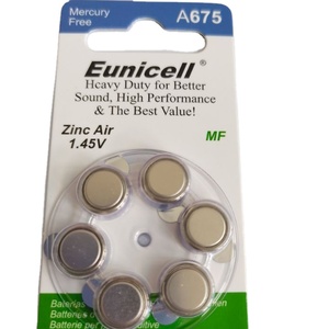Eunicell 1.4V Button <strong>Battery</strong> for <strong>Hearing</strong> <strong>Aid</strong> <strong>Batteries</strong> <strong>Size</strong> 10 <strong>13</strong> 312 675 - Product Image 4