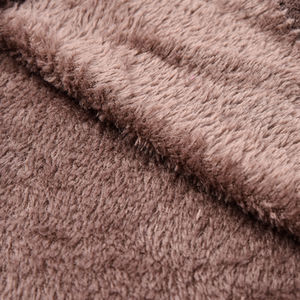 Vaut la peine d'<span class=keywords><strong>acheter</strong></span> flanelle plaine 100% polyester tricoté tissu poids moyen 220GSM confortable doux pour la peau rideau doublure de vêtements de nuit - Product Image 4
