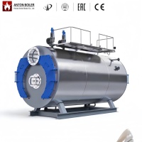 Chaudière à vapeur de 2 tonnes au diesel, au gaz ou au biogaz pour machine à lait de soja - Prix