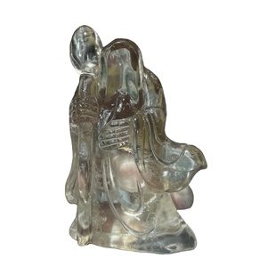 Rasoi di cristallo naturale intagliato a mano <span class=keywords><strong>falce</strong></span> <span class=keywords><strong>della</strong></span> <span class=keywords><strong>morte</strong></span> scythe crystal Grim Reaper scythe - Product Image 3