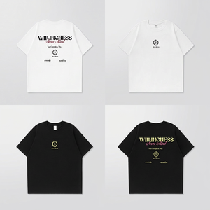 เสื้อยืดพิมพ์ลายการ์ตูนสัตว์แสนสนุกสำหรับฤดูใบไม้ผลิ/ฤดูร้อน 2026 แบรนด์ใหม่สุดฮิต ดีไซน์เฉพาะตัว ทรงหลวม แขนสั้นสำหรับผู้ชาย - Product Image 1