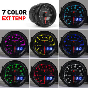 Medidor de Temperatura de Escape Universal de 52 mm con Pantalla LED/LCD Dual de Siete Colores y Puntero para Automóviles, para Modificación de Automóviles - Product Image 4