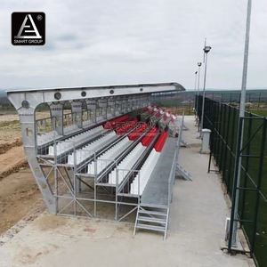 อัฒจันทร์สนามกีฬาชั่วคราวสเตเดียมอัฒจันทร์พร้อมที่วางหลังพลาสติก - Product Image 2