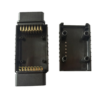 OBD Male Female Adapter Automotive OBD Connector Universal Male Detection Interface 16-pin Adapter OBD2 Plug