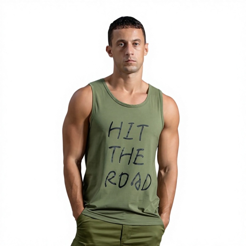 Plus Size Men s Cotton Solid