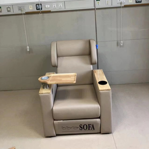 เก้าอี้โรงพยาบาล MT MEDICAL พร้อมเสาแขวนน้ำเกลือ สำหรับผู้ป่วย ให้สารน้ำ ฉีดยา เก้าอี้ปรับเอนนอนแบบโซฟา - Product Image 1