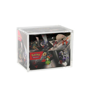 Vente en gros d'usine, boîte en acrylique transparente résistante aux UV personnalisée, 8 mini boîtes en étain avec couvercle magnétique - Product Image 4