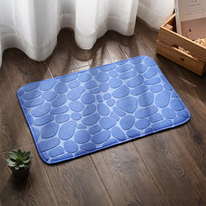 Alfombra de Baño Antideslizante con Relieve de Adoquín para Bañera o Lavabo - Product Image 1