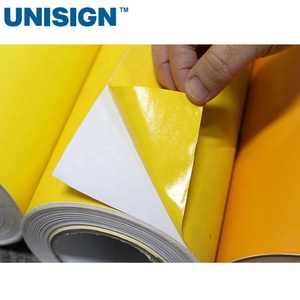 ملصقات فينيل شفافة ذاتية اللصق على شكل لفافة، فيلم فينيل PVC قابل للقطع، لفافة فينيل ذاتية اللصق للوحات الإعلانية المضيئة - Product Image 2