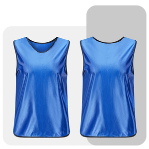 Chalecos de Fútbol Transpirables de Malla, Personalizados, para Entrenamiento, con Impresión por Transferencia de Calor, 100% Poliéster, para Equipos - Product Image 2