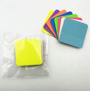 Bloc de Notas Adhesivas Kawaii de 160 Hojas, 8 Colores, en Forma de Cubo, Translúcido, Resistente al Agua y Modificable - Product Image 2