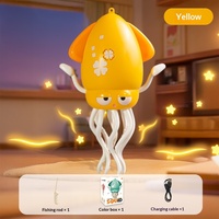 Poulpe Dansant Électrique Interactif en Plastique pour Bébé, Jouet Calamar Amusant pour Garçons et Filles, Cadeau Enfant