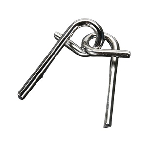 Set di 8 Puzzle Metallici Montessori, Rompicapo IQ per Bambini e Adulti, Giocattoli Antistress - Product Image 1