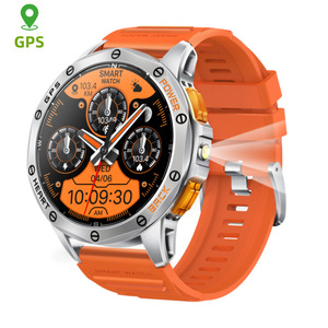 <span class=keywords><strong>Smartwatch</strong></span> Outdoor K67 <span class=keywords><strong>con</strong></span> Schermo AMOLED da 1.43'' e Navigazione GPS, Resistente agli Urti di Grado Militare IP68, Cassa in Acciaio Inossidabile, Novità 2026 - Product Image 2
