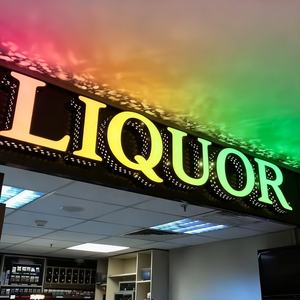 Custom <span class=keywords><strong>Led</strong></span> insegne luminose all'aperto 3D Store Front <span class=keywords><strong>Led</strong></span> lettera canale aperto per Business logo in metallo segnaletica - Product Image 4