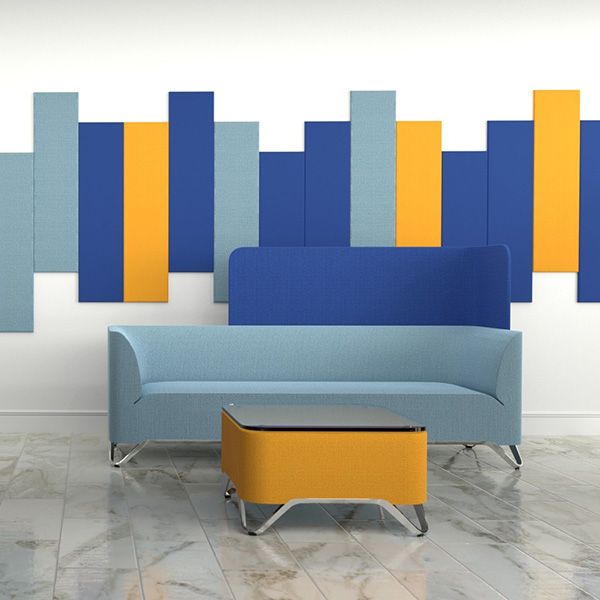 Звукоизолированная комнатная 100% Звукопоглощающая Панель из полиэфирного волокна акустическая стеновая панель из полиэстера, акустическая панель для домашних животных