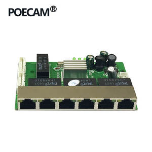 8 puertos de red no administrar switch Gigabit Módulo 6 puertos 10/100/1000 Mbps Rj45 2 Pcs 8pin Header - Product Image 3